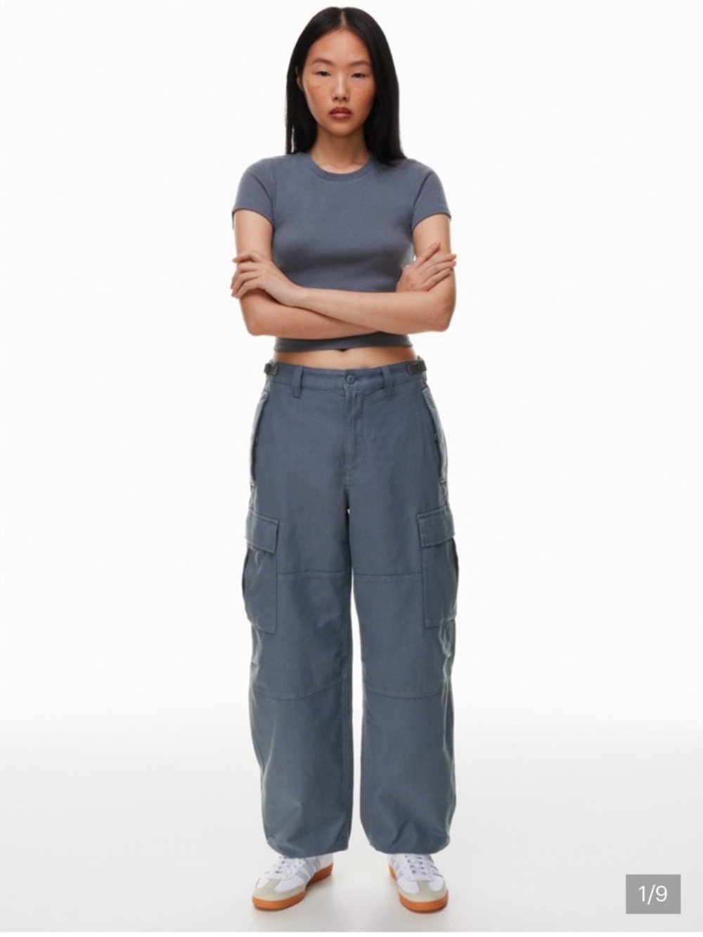 Aritzia supply cargo pant size 8